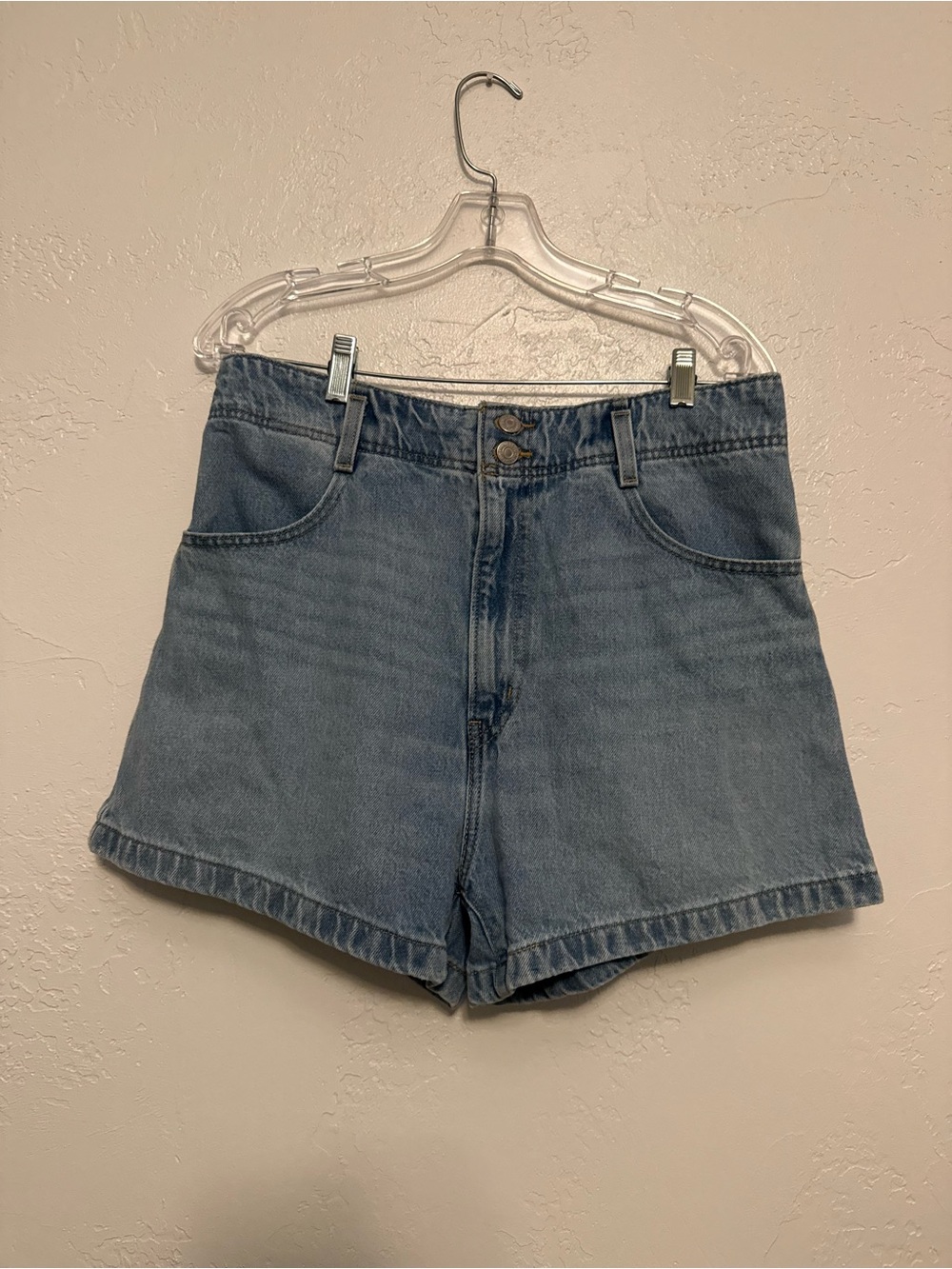 Levi High-Waist Denim Shorts